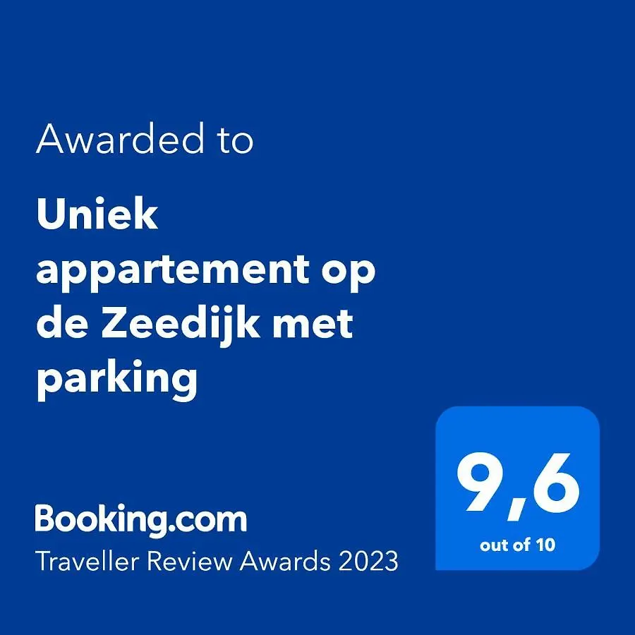 Uniek appartement op de Zeedijk met parking Oostende